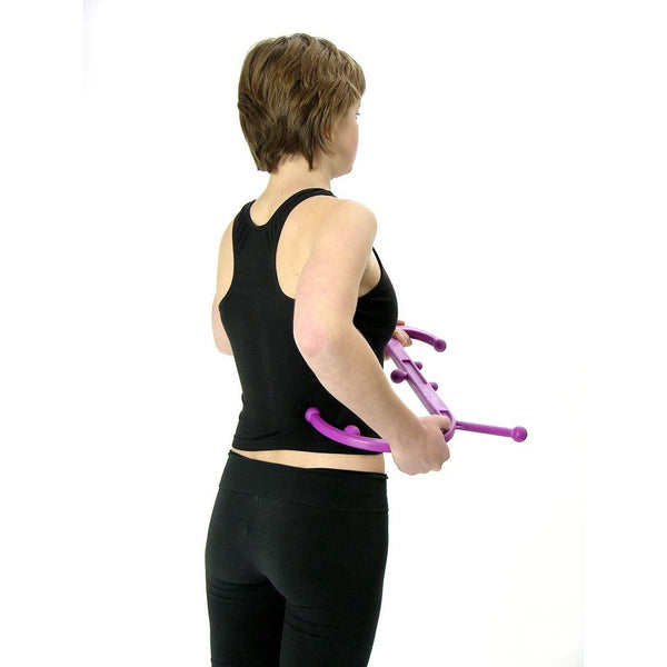 Body Back Company's Body Back Buddy Jr. Trigger Point Massage Tool - 100% Lifetime Warranty - Quality Made in the USA