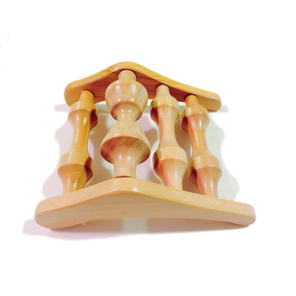Body Back Company's Wooden Necflex Neck Stretcher and Neck Massager