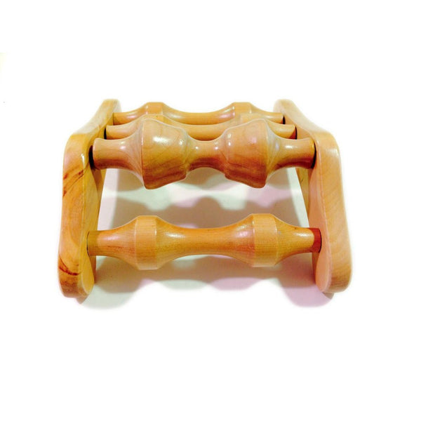 Body Back Company's Wooden Necflex Neck Stretcher and Neck Massager