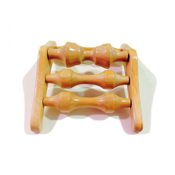 Body Back Company's Wooden Necflex Neck Stretcher and Neck Massager