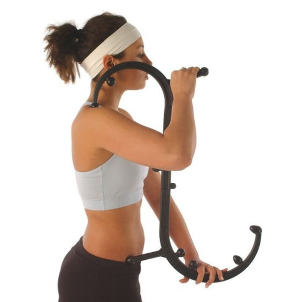 Body Back Company's Ultimate Trigger Point Release Sports Pack Bundle: Body Back Buddy Pro Sport Trigger Point Massager, Matrix Massage Roller Black, RhinoPro Massage Ball Black and Deep Trigger Massage Stick 3.0