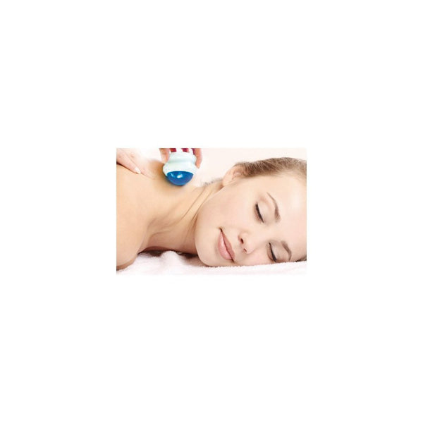 Body Back Company's Body Back Buddy Trigger Point Massage Tool and Massage Roller Ball Blue Bundle