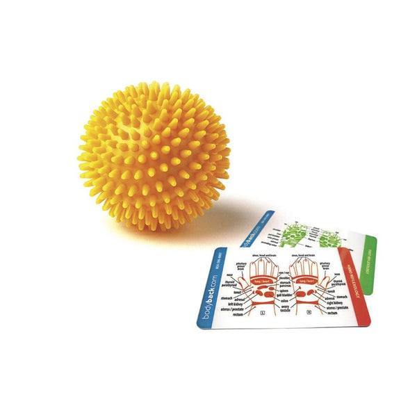 Body Back Company's Porcupine Massage Balls with Reflexology Cards - Color Parent