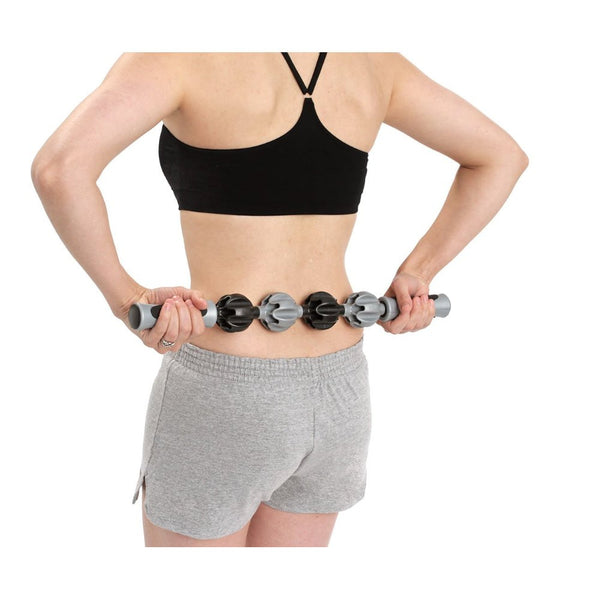 Body Back Company's Body Back Buddy Pro Sport Trigger Point Massage Tool, Massage Roller Ball Black & Deep Trigger Massage Stick 3.0 Bundle